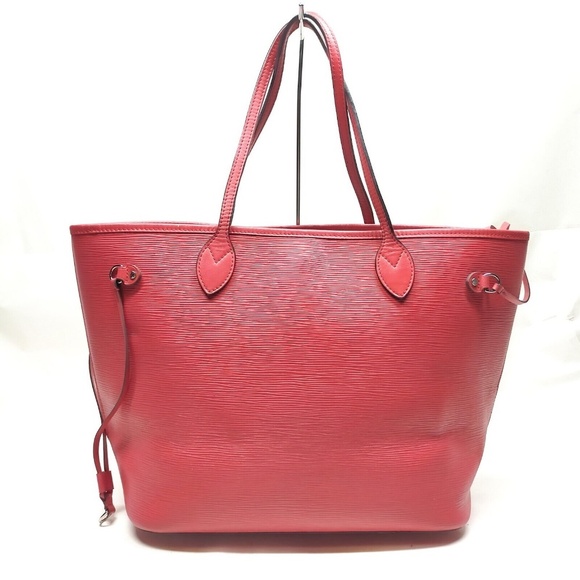 Louis Vuitton Handbags - Louis Vuitton Neverfull MM Red Epi